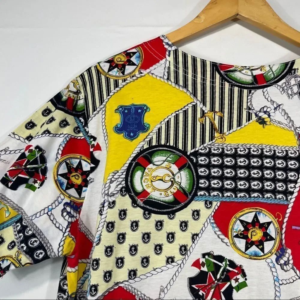 Multi Color yatch Women's Tunic Top - Picture 12 of 13